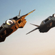 “The Jackal’s air frame was based loosely on the F-22 Raptor - but was adjusted to factor in the practical systems required for what it needed to achieve”, Hill says. “The engine configuration was adjusted for vertical take off and landing, similar to the F-35. Disposable rocket boosters were integrated for orbital launches, and the wing profile was made adjustable for atmospheric re-entry, which was influenced by the Space Shuttle and F-14 Tomcat. The Jackal really is four vehicles in one, which made it a lot of fun to develop.”